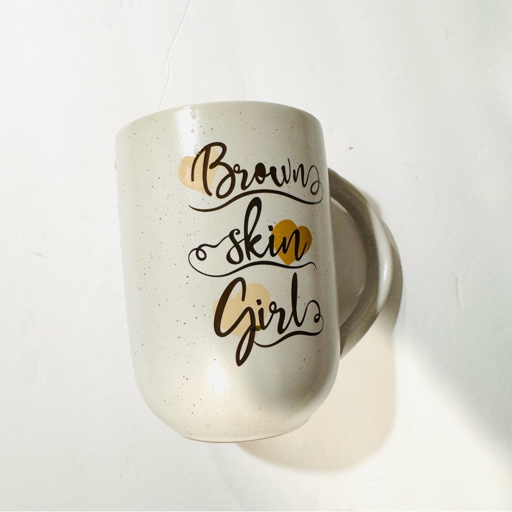 Set of 4 BROWN SKIN GIRL Coffee Mug - Picture 3 of 9